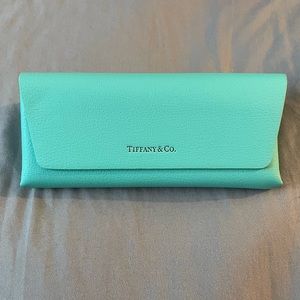 Tiffany & Co sunglasses glasses case • blue magnetic excellent used condition